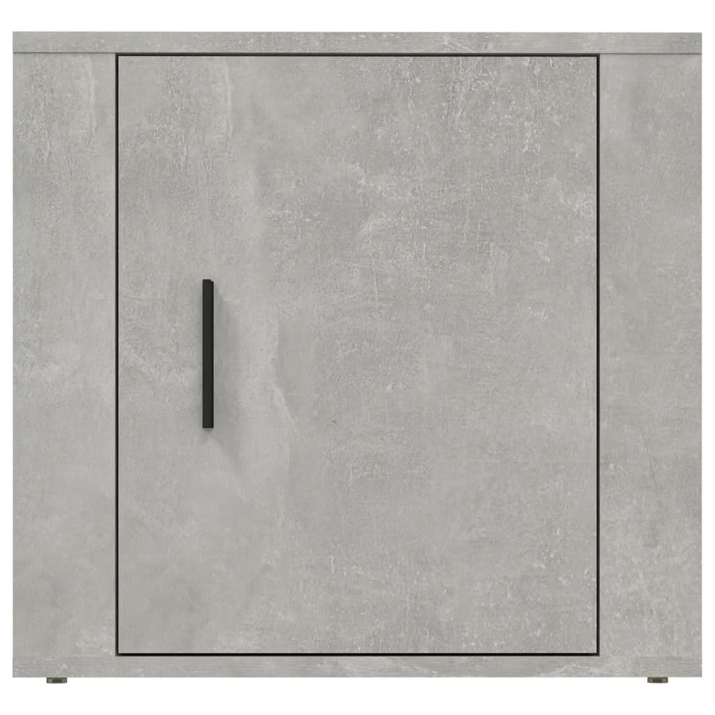 vidaXL Κομοδίνα Γκρι Σκυροδέματος 50x39x47 εκ.