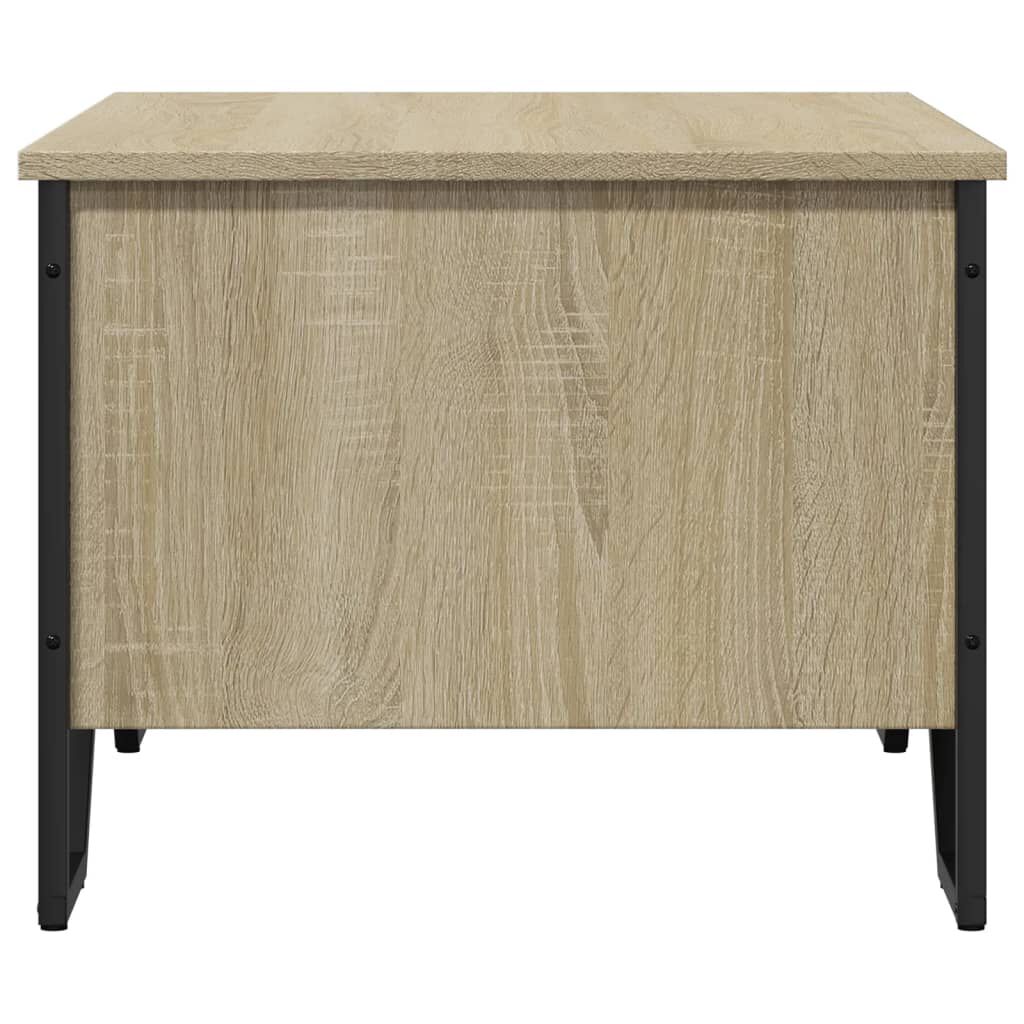 vidaXL Τραπεζάκι Σαλονιού Sonoma Δρυς 75x51x40 εκ. Επεξεργασμένο Ξύλο