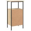 vidaXL Κομοδίνα 2 τεμ. Sonoma Δρυς 41 x 31 x 80 εκ. Επεξεργασμένο Ξύλο