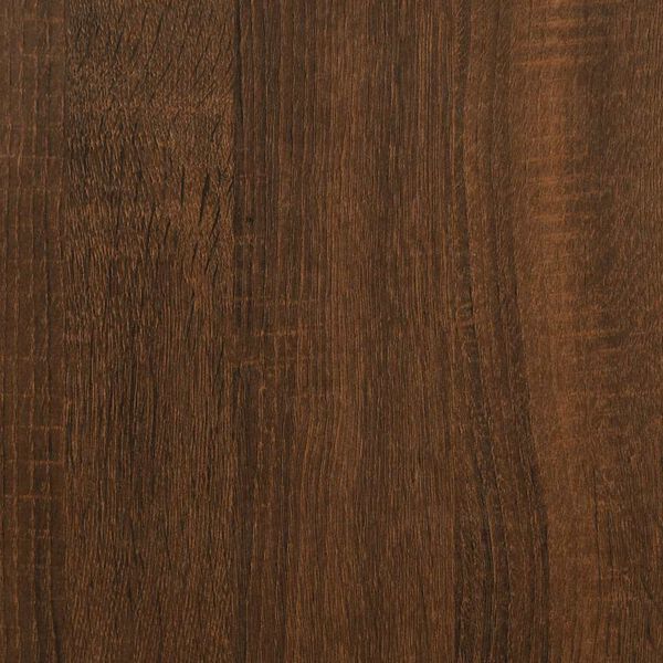 vidaXL Ντουλάπι Μπάνιου Καφέ Δρυς 65x33x60 εκ. Επεξεργασμένο Ξύλο