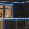 vidaXL Φωτιστικό Συρματόσχοινο με 120 LED Κρύο Λευκό 5 m PVC