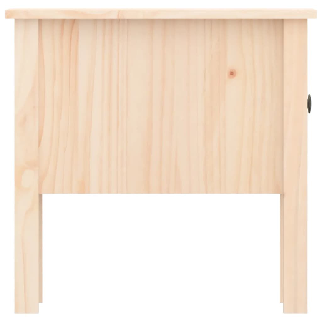 vidaXL Βοηθητικό Τραπέζι 50x50x49 εκ. από Μασίφ Ξύλο Πεύκου