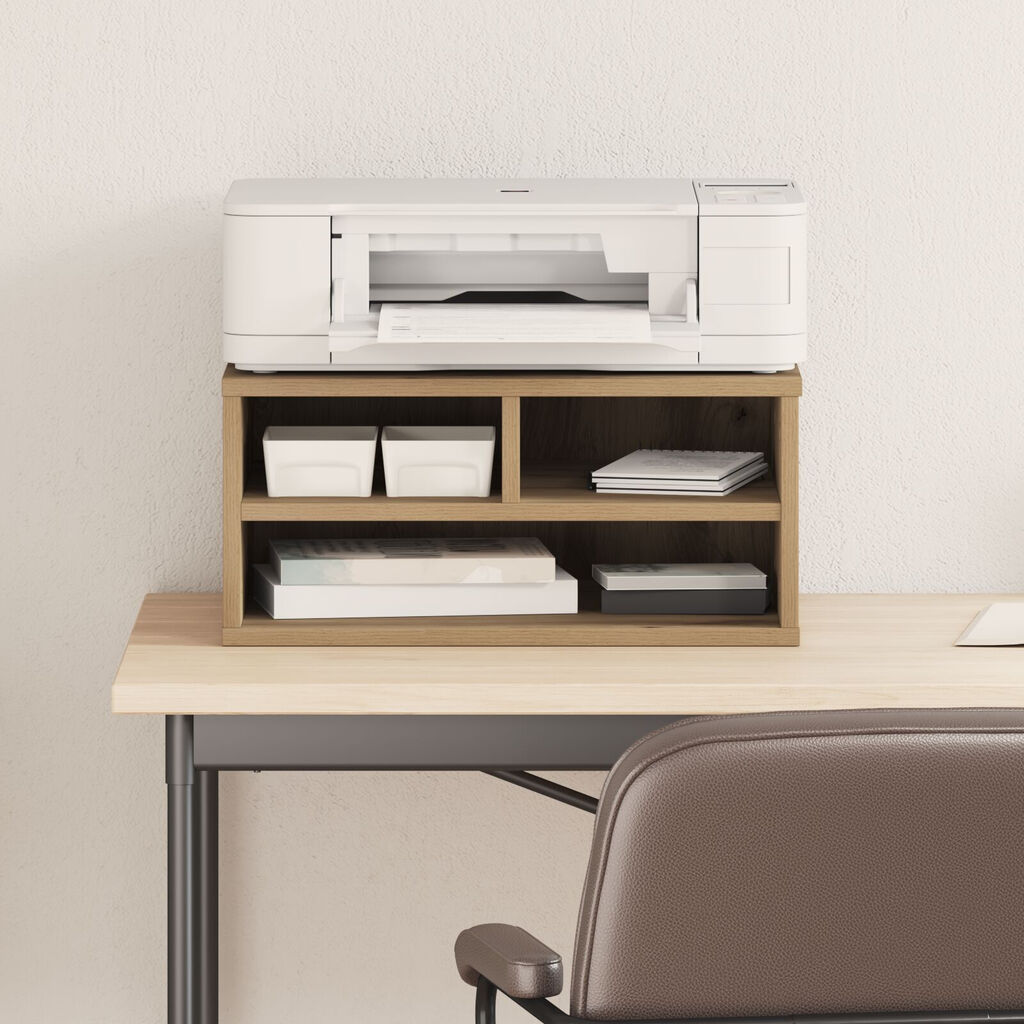 vidaXL Σταντ Εκτυπωτή Artisan Oak 49x40x22,5 εκ Επεξεργασμένο Ξύλο
