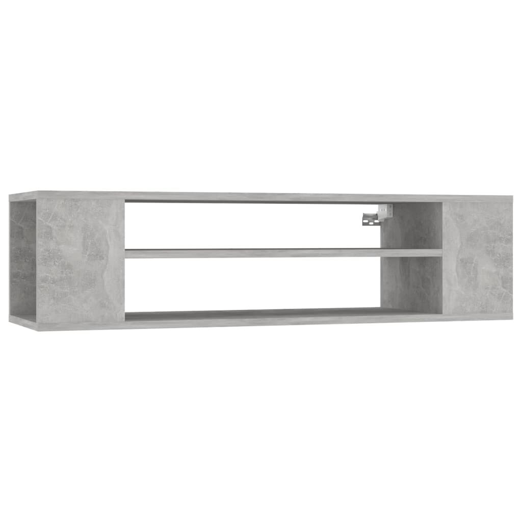 vidaXL Έπιπλο Τηλεόρασης Κρεμ. Γκρι Σκυρ. 100x30x26,5 εκ. Επεξ. Ξύλο