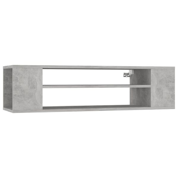 vidaXL Έπιπλο Τηλεόρασης Κρεμ. Γκρι Σκυρ. 100x30x26,5 εκ. Επεξ. Ξύλο