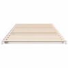 vidaXL Κρεβάτι δαπέδου Λευκό 80 x 220 cm Μασίφ ξύλο πεύκου