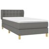 vidaXL &Kappa;&rho;&epsilon;&beta;ά&tau;&iota; Boxspring &mu;&epsilon; &Sigma;&tau;&rho;ώ&mu;&alpha; &Sigma;&kappa;&omicron;ύ&rho;&omicron; &Gamma;&kappa;&rho;&iota; 80x200 &epsilon;&kappa;. &Upsilon;&phi;&alpha;&sigma;&mu;ά&tau;&iota;&nu;&omicron;