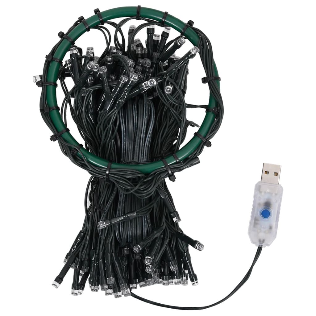 vidaXL Χριστουγεννιάτικα Λαμπάκια Χταπόδι 180 LED Μπλε 180 εκ.