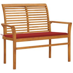 vidaXL &Pi;&alpha;&gamma;&kappa;ά&kappa;&iota; &Kappa;ή&pi;&omicron;&upsilon; 112 &epsilon;&kappa;. &alpha;&pi;ό &Mu;&alpha;&sigma;ί&phi; &Xi;ύ&lambda;&omicron; Teak &mu;&epsilon; &Kappa;ό&kappa;&kappa;&iota;&nu;&omicron; &Mu;&alpha;&xi;&iota;&lambda;ά&rho;&iota;