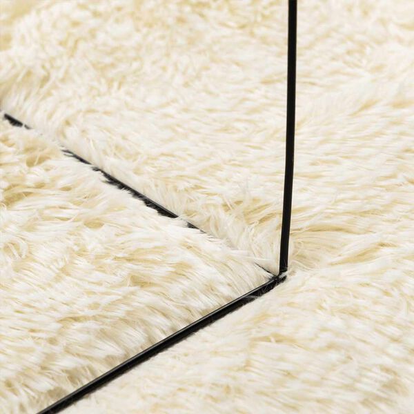 vidaXL Χαλί Shaggy με Ψηλό Πέλος NAVARRA Κρέμα 240x340 εκ. πολυεστέρας