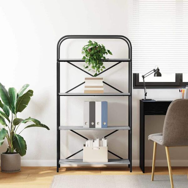 vidaXL &Rho;ά&phi;&iota; &Beta;&iota;&beta;&lambda;ί&omega;&nu; &Gamma;&kappa;&rho;ί&zeta;&omicron; &Sigma;&omicron;&nu;&omicron;&mu;&alpha; 80 x 30 x 146 &epsilon;&kappa; &Epsilon;&pi;&epsilon;&xi;&epsilon;&rho;&gamma;&alpha;&sigma;&mu;έ&nu;&omicron; &xi;ύ&lambda;&omicron;