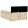 vidaXL &Kappa;&rho;&epsilon;&beta;ά&tau;&iota; Boxspring &mu;&epsilon; &Sigma;&tau;&rho;ώ&mu;&alpha; &Kappa;&rho;&epsilon;&mu; 140x190 &epsilon;&kappa;. &Upsilon;&phi;&alpha;&sigma;&mu;ά&tau;&iota;&nu;&omicron;