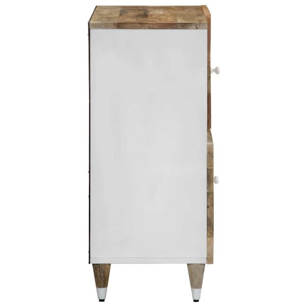 vidaXL Sideboard 80x33,5x75 cm μασίφ ξύλο Mango
