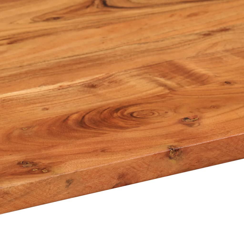 vidaXL Επιφάνεια Τραπεζιού Οβάλ 100x50x2,5 εκ. Μασίφ Ξύλο Ακακίας