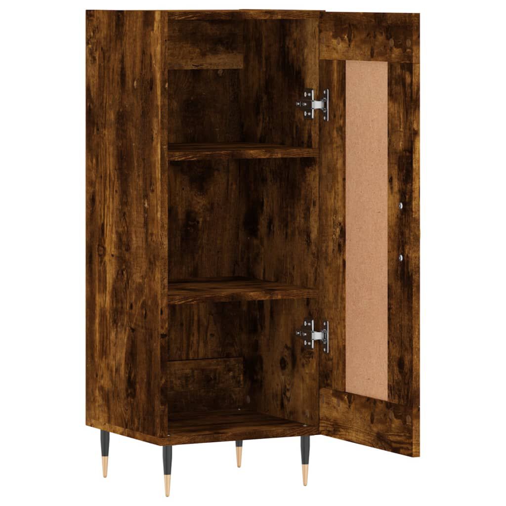 vidaXL Ντουλάπι Καπνιστή Δρυς 34,5 x 34 x 90 εκ. Επεξεργασμένο Ξύλο