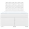 vidaXL &Kappa;&rho;&epsilon;&beta;ά&tau;&iota; Boxspring &mu;&epsilon; &Sigma;&tau;&rho;ώ&mu;&alpha; &Lambda;&epsilon;&upsilon;&kappa;ό 160x200&epsilon;&kappa;.&alpha;&pi;ό &Sigma;&upsilon;&nu;&theta;&epsilon;&tau;&iota;&kappa;ό &Delta;έ&rho;&mu;&alpha;