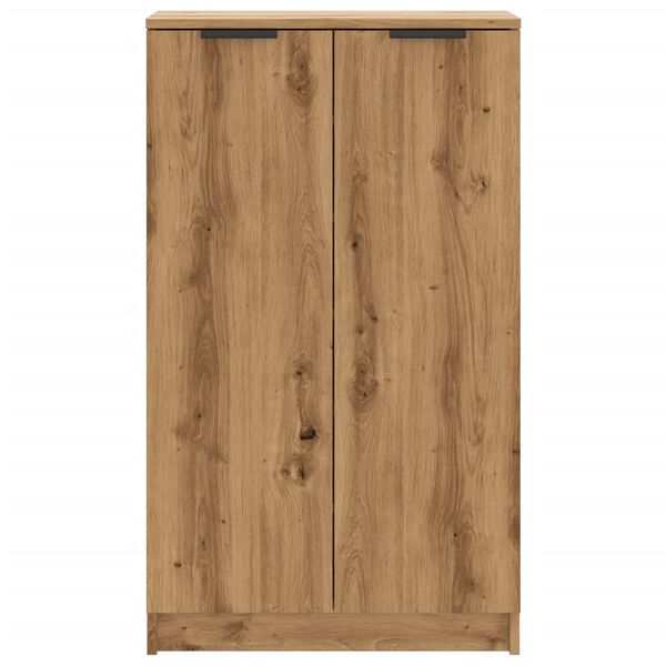 vidaXL Παπουτσοθήκη Αρτισιανή Δρυς 59x35x100,5 εκ. Επεξ. Ξύλο