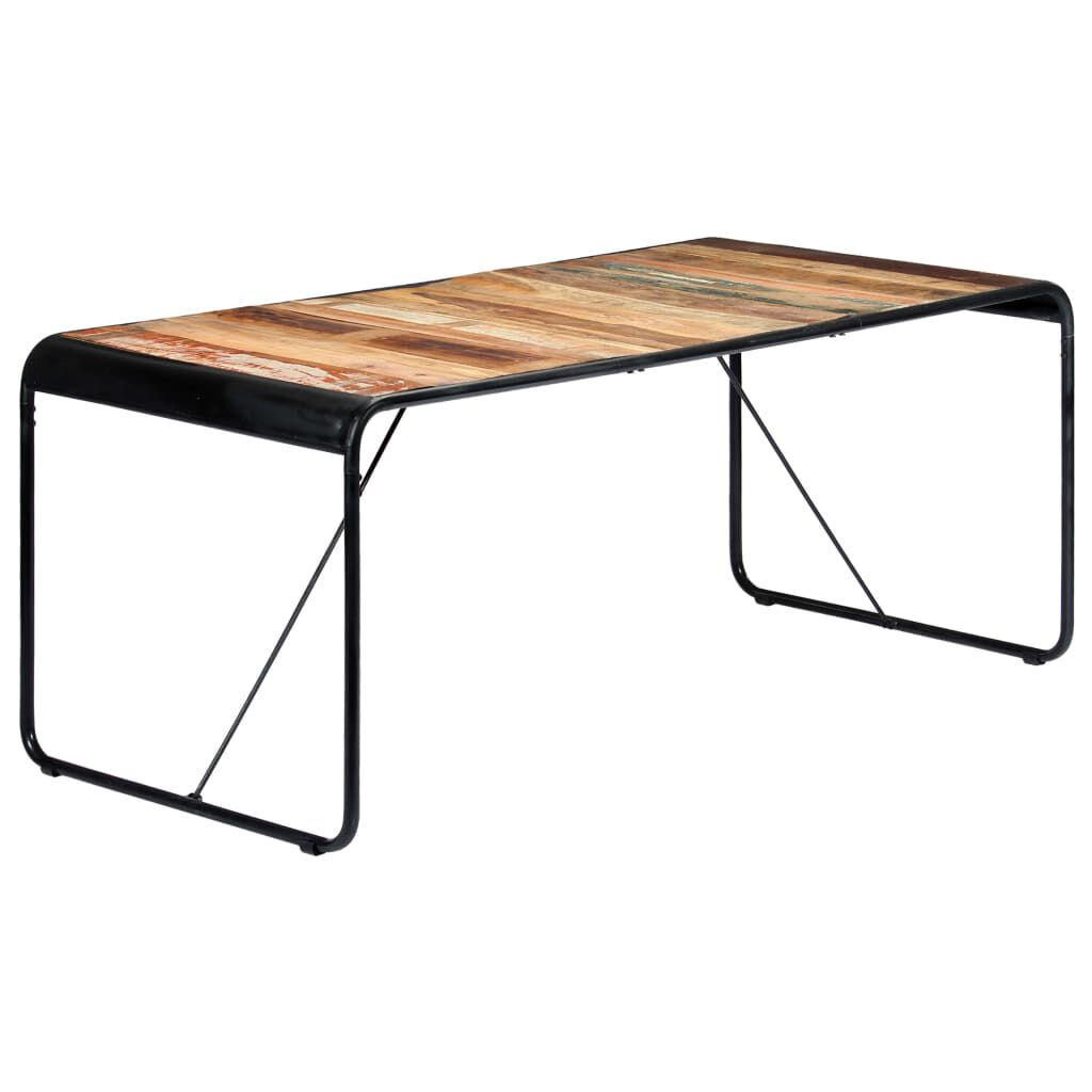 vidaXL Τραπεζαρία 180 x 90 x 76 εκ. από Μασίφ Ανακυκλωμένο Ξύλο