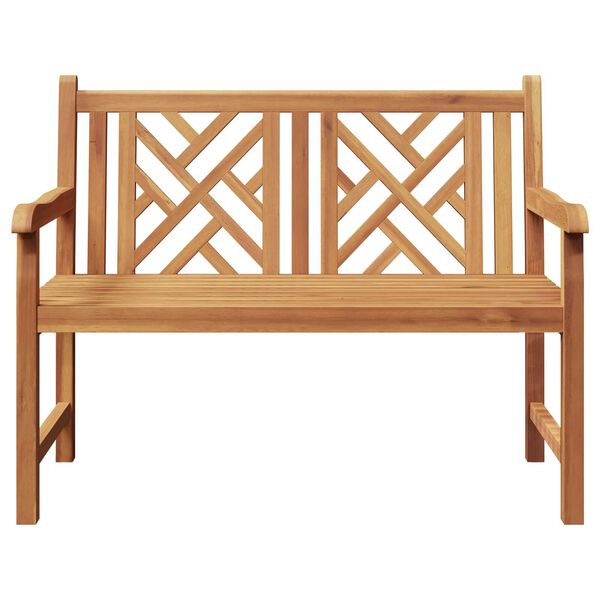 vidaXL Παγκάκι κήπου Καφέ 228 x 60 x 90 εκ Μασίφ ξύλο teak