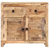 vidaXL Ντουλάπι με Συρτάρια 70 x 30 x 68 εκ. από Μασίφ Ξύλο Μάνγκο