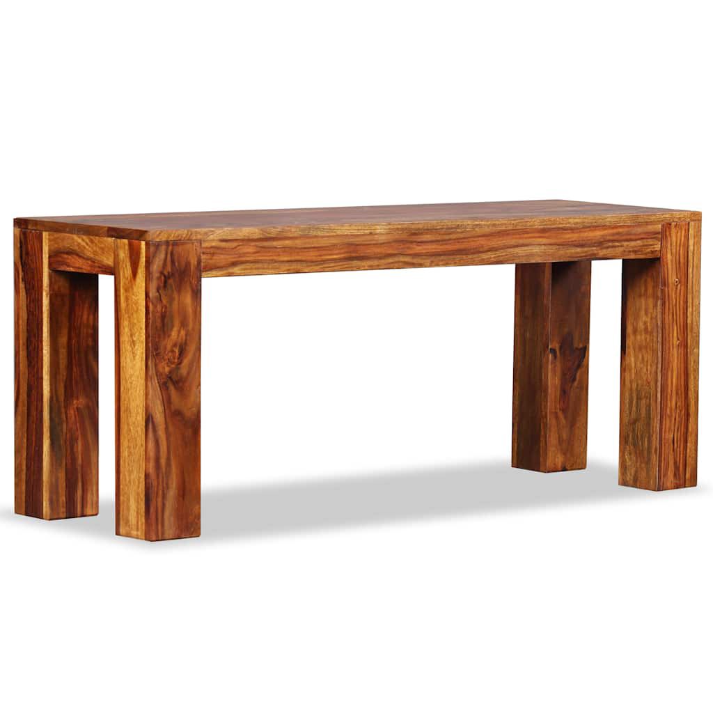 vidaXL Πάγκος 110 x 35 x 45 εκ. από Μασίφ Ξύλο Ακακίας