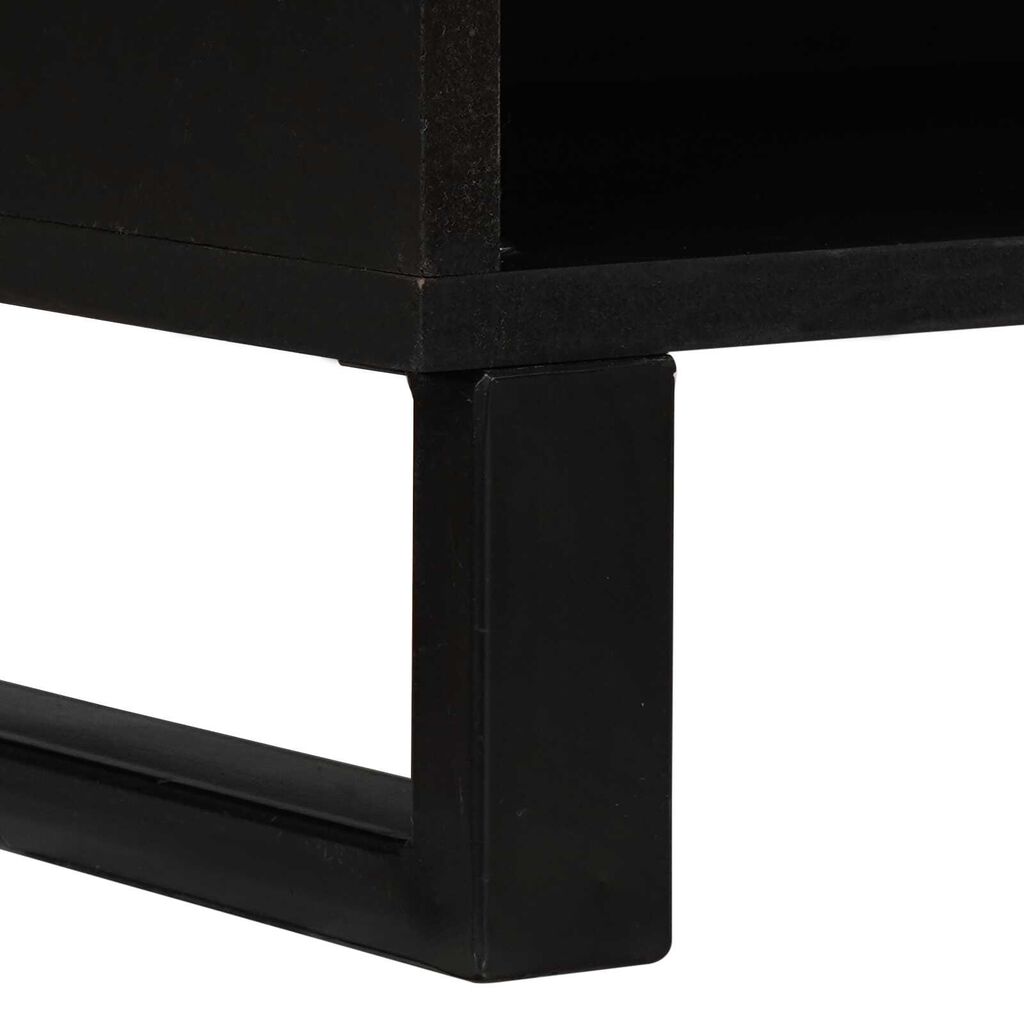 vidaXL Ντουλάπι Τηλεόρασης 80x31.5x46 cm Μασίφ Ξύλο Μανγκό&Μηχανικώς Κατασκευασμένο Ξύλο