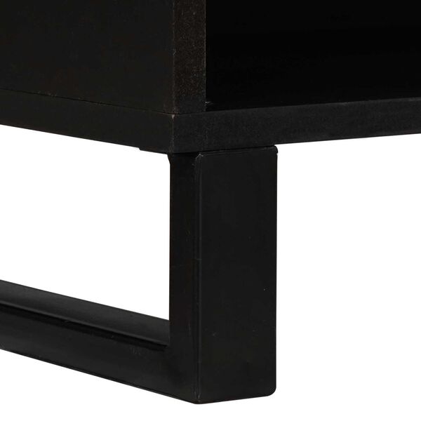 vidaXL Ντουλάπι Τηλεόρασης 80x31.5x46 cm Μασίφ Ξύλο Μανγκό&Μηχανικώς Κατασκευασμένο Ξύλο