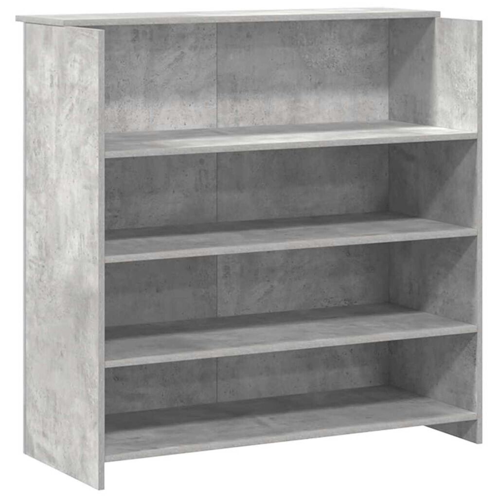 vidaXL Γραφείο υποδοχής 180x50x103,5εκ. Επεξεργασμένο Ξύλο