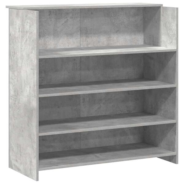 vidaXL Γραφείο υποδοχής 180x50x103,5εκ. Επεξεργασμένο Ξύλο