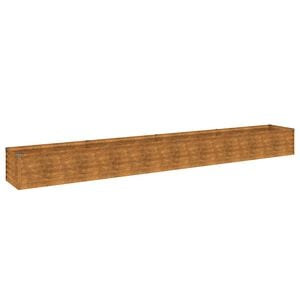 vidaXL &Upsilon;&pi;&epsilon;&rho;&upsilon;&psi;&omega;&mu;έ&nu;&omicron; &Zeta;&alpha;&rho;&nu;&tau;&iota;&nu;&iota;έ&rho;&alpha; &Kappa;ή&pi;&omicron;&upsilon; 386 x 50 x 36 &epsilon;&kappa;. &alpha;&pi;ό &Alpha;&tau;&sigma;ά&lambda;&iota; Corten