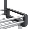 VidaXL Αξεσουάρ Οργάνωσης Πόρτας με 5 Ράφια 52x20x135 εκ. Αλουμίνιο