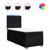 vidaXL &Kappa;&rho;&epsilon;&beta;ά&tau;&iota; Boxspring &mu;&epsilon; &Sigma;&tau;&rho;ώ&mu;&alpha; &Mu;&alpha;ύ&rho;&omicron; 90x190 &epsilon;&kappa;.&Upsilon;&phi;&alpha;&sigma;&mu;ά&tau;&iota;&nu;&omicron;