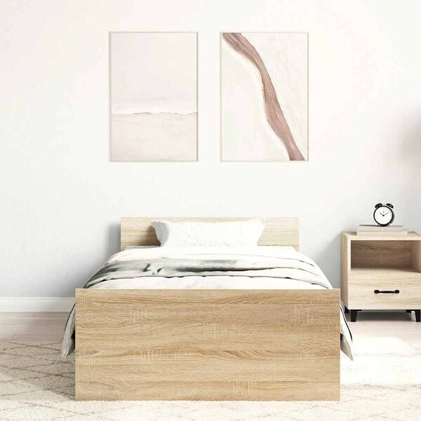 vidaXL &Pi;&lambda;&alpha;ί&sigma;&iota;&omicron; &Kappa;&rho;&epsilon;&beta;. &Chi;&omega;&rho;. &Sigma;&tau;&rho;ώ&mu;&alpha; Sonoma &Delta;&rho;&upsilon;&sigmaf; 90 x 190 &epsilon;&kappa;. &Epsilon;&pi;&epsilon;&xi;. &Xi;ύ&lambda;&omicron;