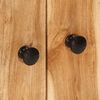 vidaXL Ντουλάπι με 4 Πόρτες 60 x 33 x 75 εκ. από Μασίφ Ξύλο Ακακίας