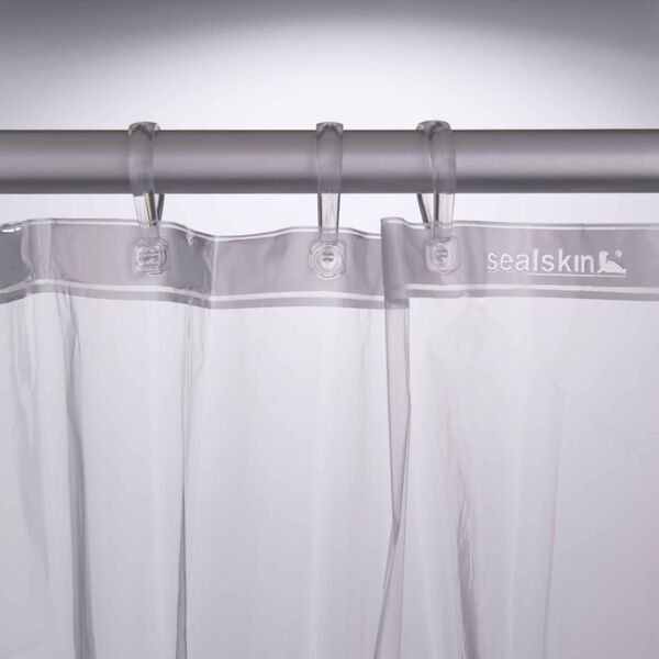 Sealskin Κουρτίνα Μπάνιου Clear Διαφανής 180 εκ. 210041300