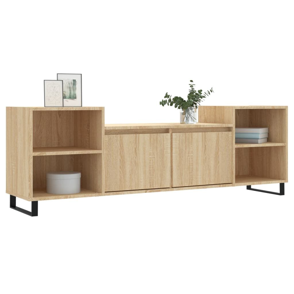 vidaXL Έπιπλο Τηλεόρασης Sonoma Δρυς 160x35x55 εκ. Επεξ. Ξύλο