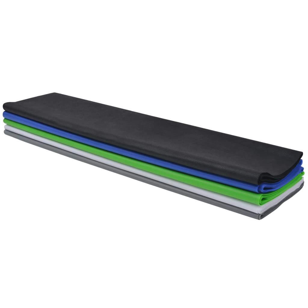 vidaXL Κιτ Φωτισμού Στούντιο με Softbox, Φόντα και Ανακλαστήρα