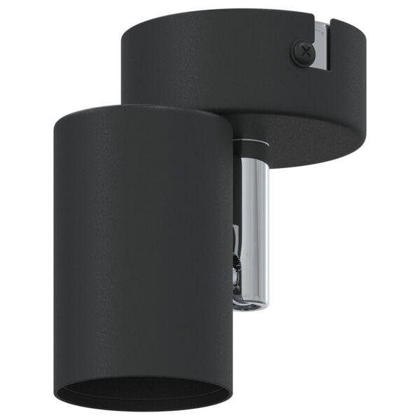 vidaXL Σποτ οροφής Μαύρο 6.5 x 6 x 11.5 εκ Ατσάλι