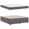 vidaXL Σκελετός Κρεβατιού Γκρι 180 x 200 cm Τεχνητό δέρμα