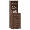 vidaXL Highboard &Kappa;&alpha;&phi;έ &delta;&rho;&upsilon;&sigmaf; 40 x 41 x 135 &epsilon;&kappa;. &Epsilon;&pi;&epsilon;&xi;&epsilon;&rho;&gamma;&alpha;&sigma;&mu;έ&nu;&omicron; &xi;ύ&lambda;&omicron;