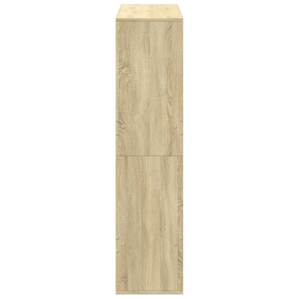 vidaXL Βιβλιοθήκη/Διαχωριστικό Χώρου Δρυς 100x33x135 εκ. Επεξ. Ξύλο