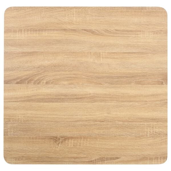vidaXL Τραπέζι Bistro Ανοιχτό Καφέ 80 x 80 εκ. από MDF