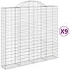 vidaXL &Sigma;&upsilon;&rho;&mu;&alpha;&tau;&omicron;&kappa;&iota;&beta;ώ&tau;&iota;&alpha; &Tau;&omicron;&xi;&omega;&tau;ά 9 &tau;&epsilon;&mu;. 200x50x180/200 &epsilon;&kappa;. &Gamma;&alpha;&lambda;&beta;&alpha;&nu;. &Alpha;&tau;&sigma;ά&lambda;&iota;