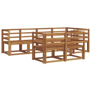 vidaXL &Sigma;&epsilon;&iota;&rho;ά &Kappa;&alpha;&nu;&alpha;&pi;έ &Epsilon;&xi;&omega;&tau;&epsilon;&rho;&iota;&kappa;&omicron;ύ &mu;&epsilon; &mu;&alpha;&xi;&iota;&lambda;ά&rho;&iota; 7 pcs &Phi;&upsilon;&sigma;&iota;&kappa;ό &kappa;&alpha;&iota; &Kappa;&rho;έ&mu;&alpha;