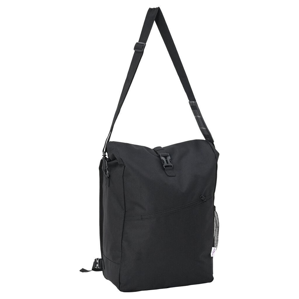 vidaXL Τσάντα Ποδηλάτου για Ρακέτα 25 L Μαύρη 33x16x48 εκ.