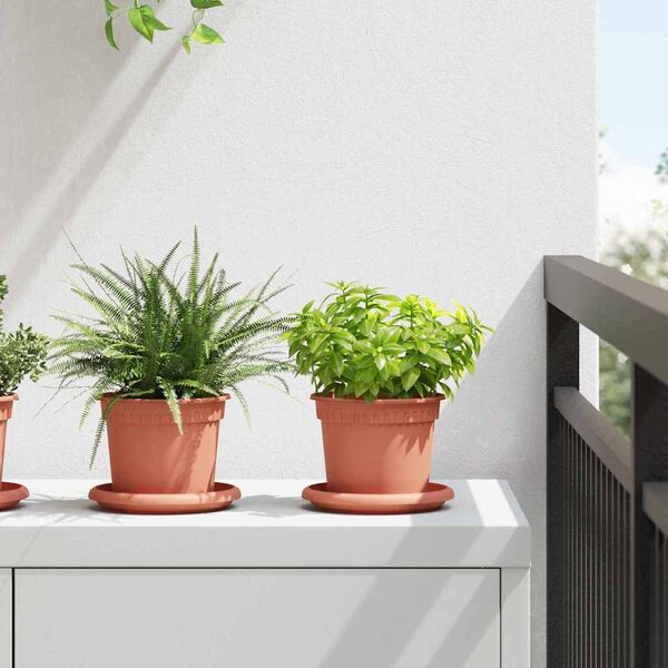 vidaXL &Sigma;&tau;&rho;&omicron;&gamma;&gamma;&upsilon;&lambda;ή &Gamma;&lambda;ά&sigma;&tau;&rho;&alpha; &Lambda;&omicron;&upsilon;&lambda;&omicron;&upsilon;&delta;&iota;ώ&nu; 24 pcs &Kappa;&epsilon;&rho;&alpha;&mu;&iota;&delta;ί &Oslash; 12,5 x 10 &epsilon;&kappa;