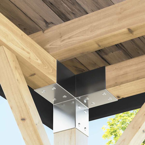 vidaXL &Sigma;ύ&nu;&delta;&epsilon;&sigma;&mu;&omicron;&iota; &Sigma;&tau;ύ&lambda;&omicron;&upsilon; &Sigma;&chi;ή&mu;&alpha; &Upsilon; 4 &tau;&epsilon;&mu;. 71x71 &chi;&iota;&lambda;. &Gamma;&alpha;&lambda;&beta;&alpha;&nu;&iota;&sigma;&mu;έ&nu;&omicron; &Mu;έ&tau;&alpha;&lambda;&lambda;&omicron;