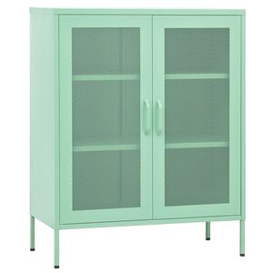 vidaXL &Nu;&tau;&omicron;&upsilon;&lambda;ά&pi;&iota; &Alpha;&pi;&omicron;&theta;ή&kappa;&epsilon;&upsilon;&sigma;&eta;&sigmaf; &Chi;&rho;ώ&mu;&alpha; &Mu;έ&nu;&tau;&alpha; 80 x 35 x 101,5 &epsilon;&kappa;. &Alpha;&tau;&sigma;ά&lambda;&iota;&nu;&omicron;