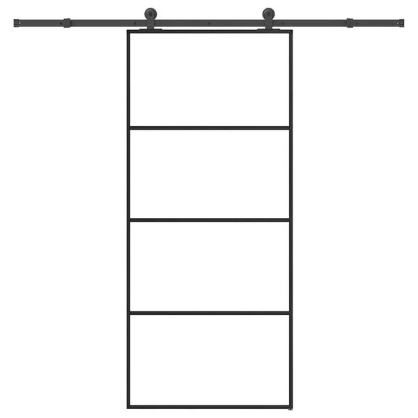 vidaXL &Sigma;&upsilon;&rho;ό&mu;&epsilon;&nu;&eta; &Pi;ό&rho;&tau;&alpha; &mu;&epsilon; &Mu;&eta;&chi;&alpha;&nu;&iota;&sigma;&mu;ό 90x205 &epsilon;&kappa;. &Gamma;&upsilon;&alpha;&lambda;ί ESG & &Alpha;&lambda;&omicron;&upsilon;&mu;ί&nu;&iota;&omicron;