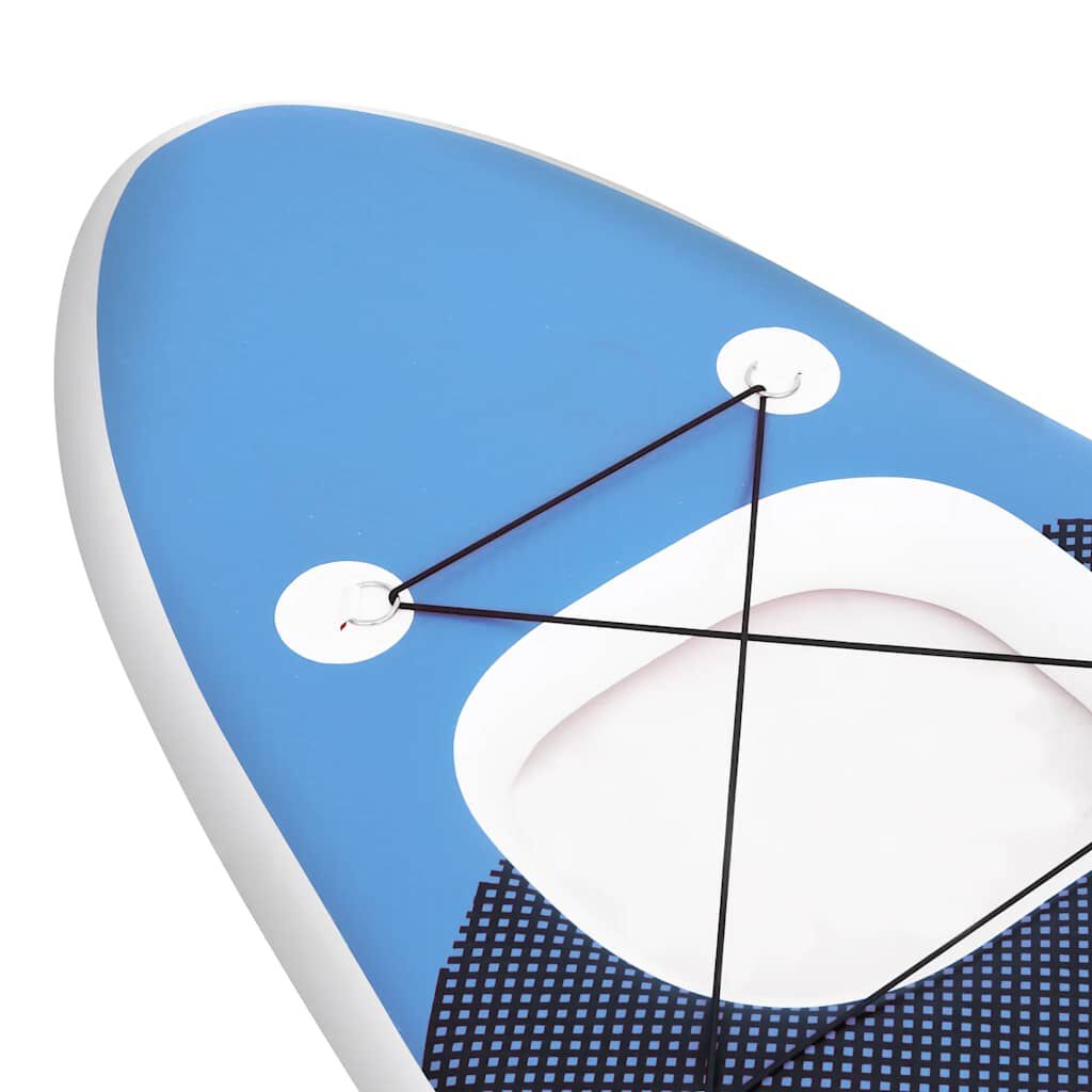vidaXL Σανίδα SUP Φουσκωτή Σετ Θαλασσί 300 x 76 x 10 εκ.